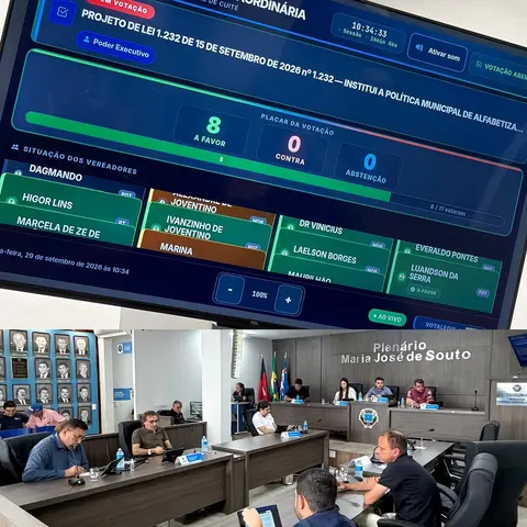 POR UNANIMIDADE ✅, durante a 2ª sessão extraordinária do 2º período extraordinário da C...