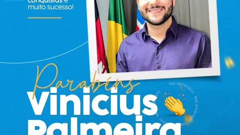 Câmara de Cuité homenageia vereador Vinícius Palmeira em seu aniversário