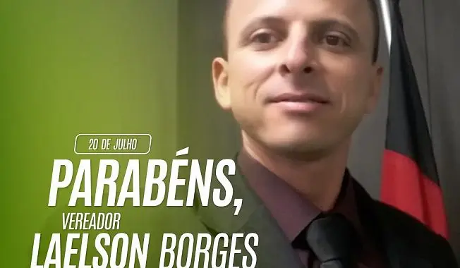 Parabéns, vereador Laelson