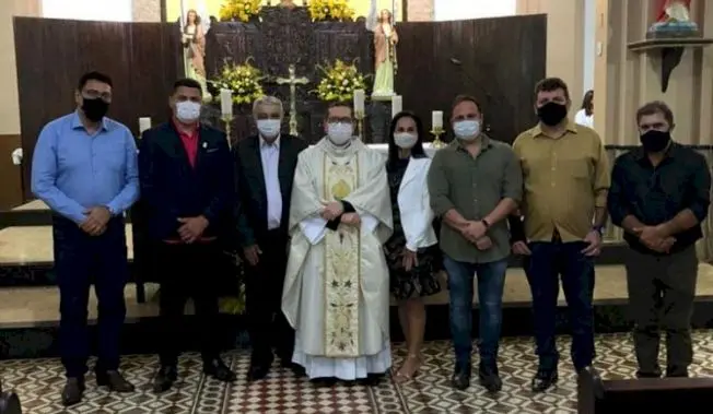 Vereadores se fazem presentes na celebração dos 220 anos de criação da paróquia "Nossa Senhora das Mercês" em Cuité/PB