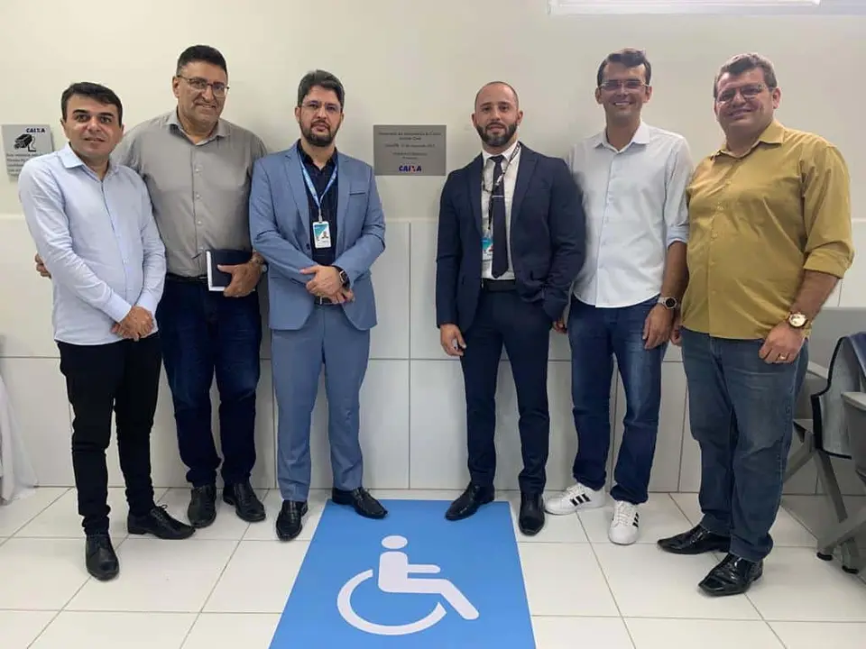 Veradores da Câmara prestigiam inauguração da Caixa Econômica Federal de Cuité