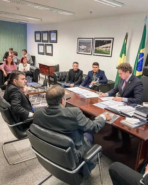 Vereadores, em Brasília, socilitam apoio às demandas do municipio de Cuité-PB