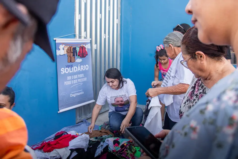 Vereador Dagmando Lopes leva onda de solidariedade à Comunidade da Cachoeira Salgada na terceira edição do projeto social Ação do Bem