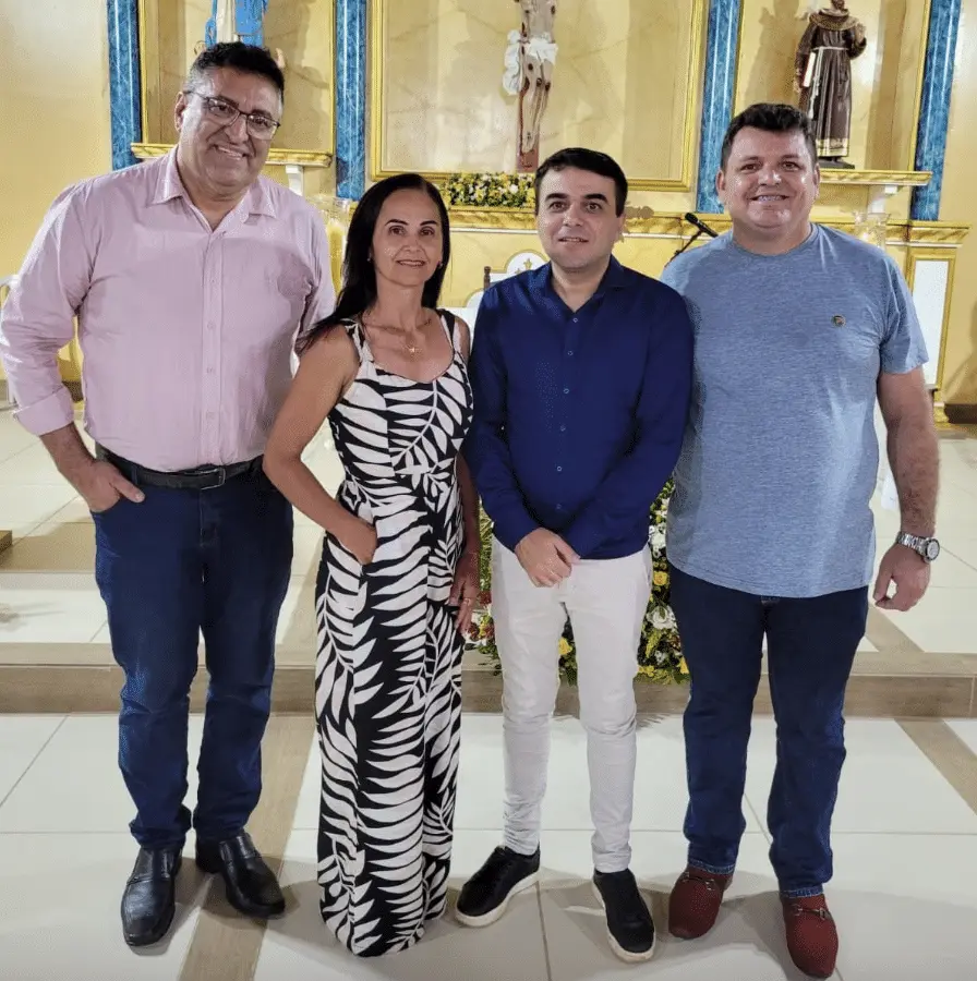 Poder Legislativo esteve representado na ocasião da celebração de ação de graças em alusão ao aniversário de 87 anos de emancipação política do município.