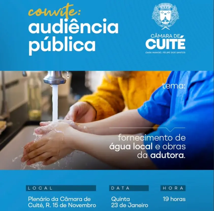 Atenção população de Cuité!