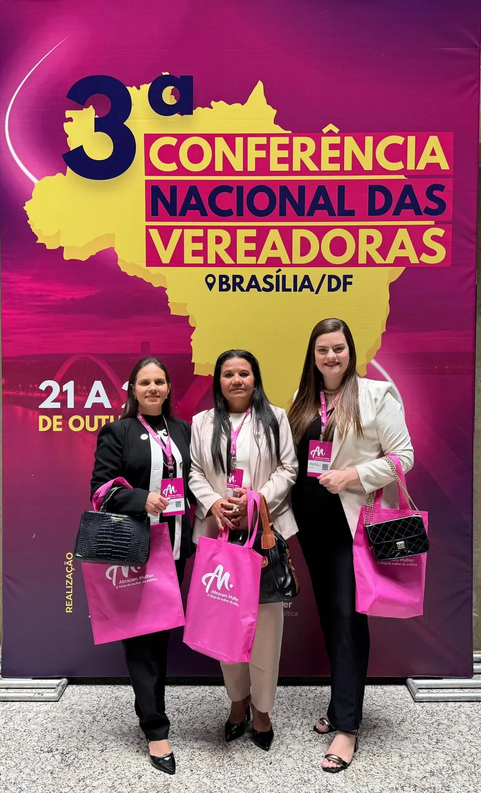 VEREADORAS EM BRASÍLIA!