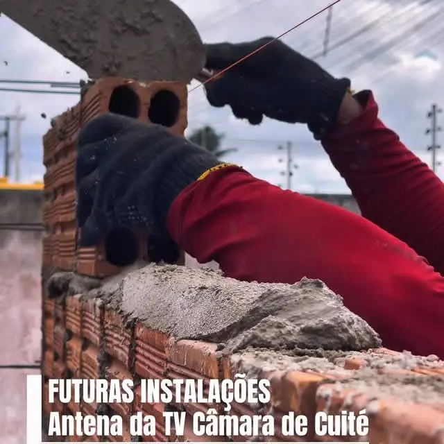 TV Câmara de Cuité: Obras iniciadas para canal digital inédito na PB