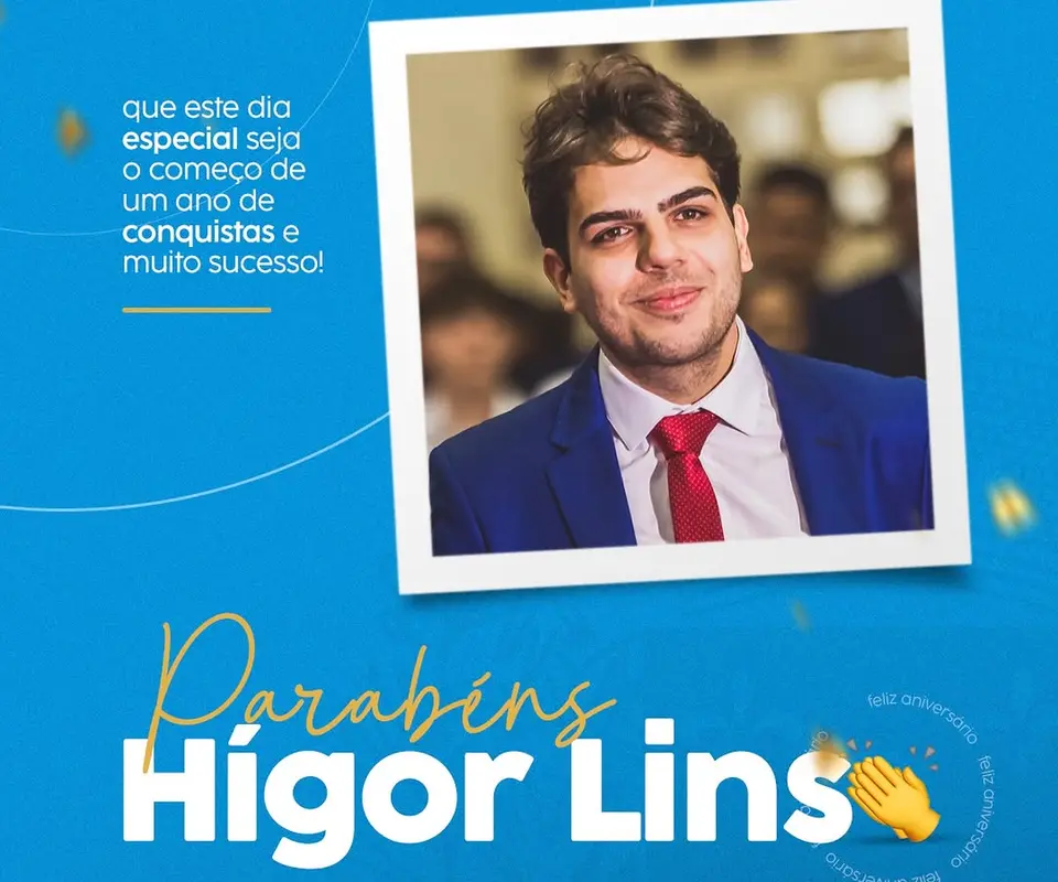 Câmara de Cuité parabeniza o vereador Hígor Lins pelo seu aniversário