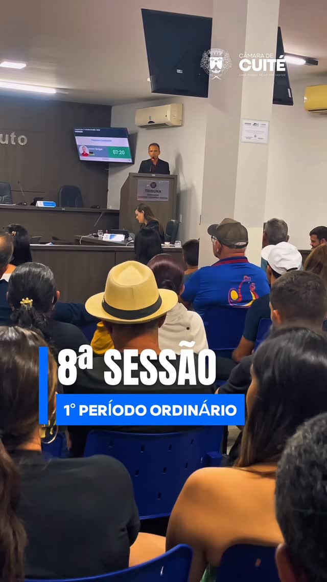 Na sessão da última segunda-feira, 11 🗓️, contamos com uma presença significativa de p...